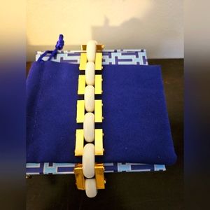 Stunning Tory Burch statement bracelet